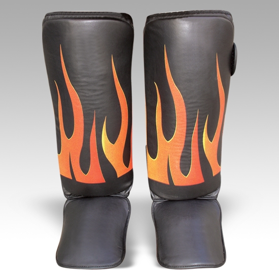 Cowhide Leather Shin instep Guard