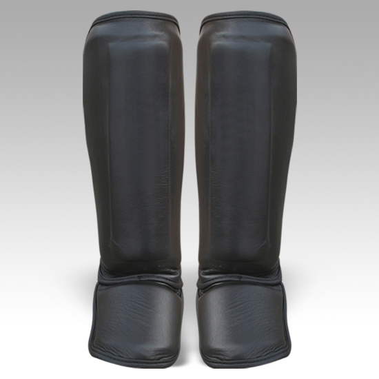 MMA Cowhide Leather Shin instep Guard