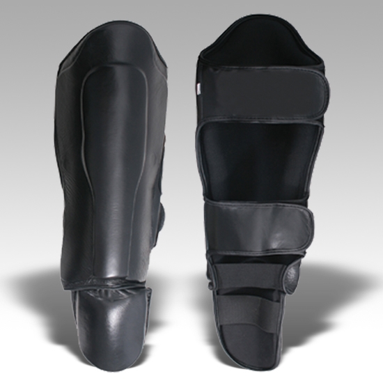 Cowhide Leather MMA Shin instep Guard